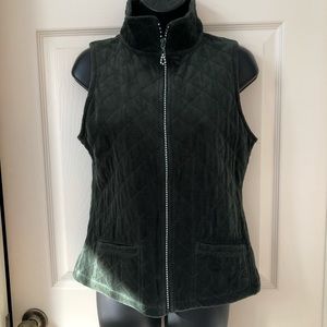 NWOT PECK & PECK RELAXED QUILTED VEST